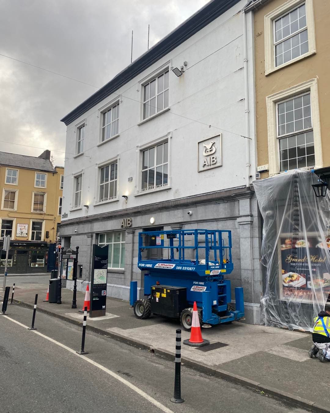 Exterior of AIB Bank