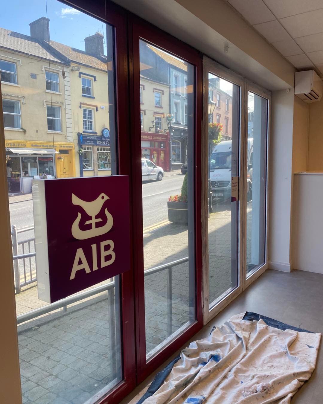 AIB Bank Interior Painting