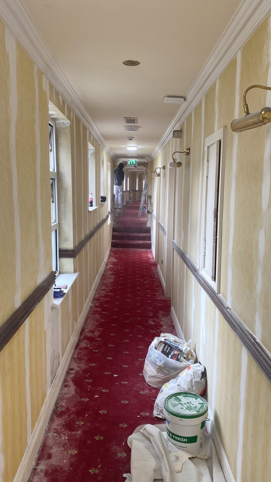 Painting of a Hallway